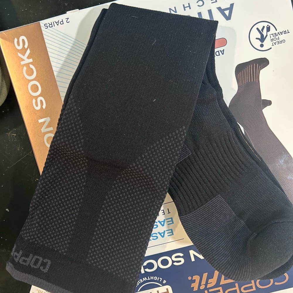 Black Compression Socks